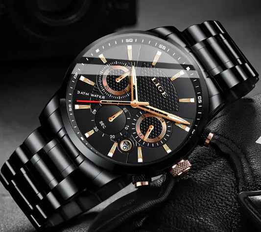 Reloj de Cuarzo Deportivo para Hombre, Relojes Masculinos