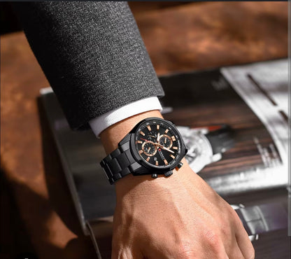 Reloj de Cuarzo Deportivo para Hombre, Relojes Masculinos